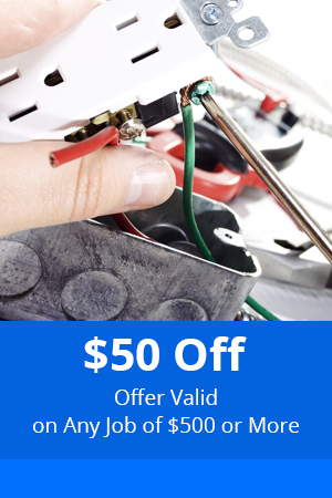 $50 Off - Offer Valid on Any Job of $500 or More